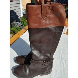 MARC FISHER WOMENS BROWN‎ BOOTS SZ 9